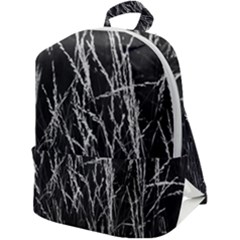 Field Of Light Abstract 3 Zip Up Backpack by DimitriosArt