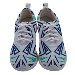 Abstract Pattern Geometric Backgrounds   Athletic Shoes by Eskimos
