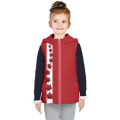 Kids  Canada Hooded Puffer Vests by CanadaSouvenirs