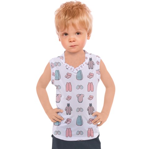 Pattern With Clothes For Newborns Kids  Sport Tank Top by SychEva