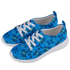 Abstract Pattern Geometric Backgrounds   Women s Lightweight Sports Shoes by Eskimos