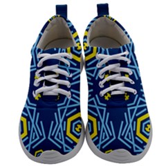 Abstract Pattern Geometric Backgrounds   Mens Athletic Shoes by Eskimos