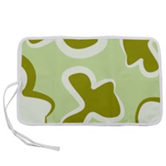 Abstract Pattern Geometric Backgrounds   Pen Storage Case (m) by Eskimos