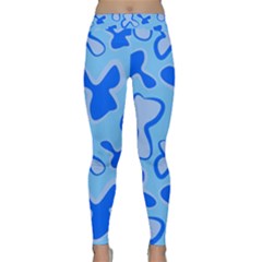 Abstract Pattern Geometric Backgrounds   Classic Yoga Leggings by Eskimos
