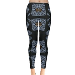 Abstract Pattern Geometric Backgrounds   Leggings  by Eskimos
