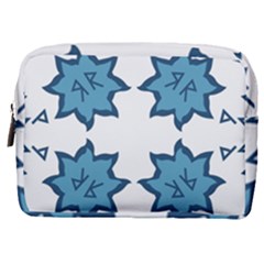 Abstract Pattern Geometric Backgrounds   Make Up Pouch (medium) by Eskimos