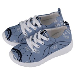 Abstract Pattern Geometric Backgrounds   Kids  Lightweight Sports Shoes