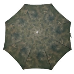 Algae Texture Patttern Straight Umbrellas by dflcprintsclothing