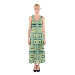 Abstract Pattern Geometric Backgrounds   Sleeveless Maxi Dress by Eskimos