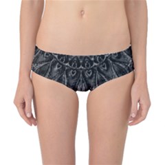 Charcoal Mandala Classic Bikini Bottoms by MRNStudios