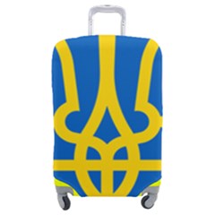 Coat Of Arms Of Ukraine Luggage Cover (medium) by abbeyz71