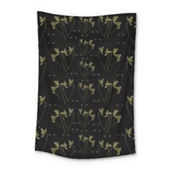 Exotic Snow Drop Flowers In A Loveable Style Small Tapestry by pepitasart
