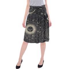 Magic-patterns Midi Beach Skirt by CoshaArt