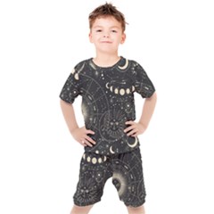 Magic-patterns Kids  Tee And Shorts Set by CoshaArt
