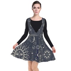 Mystic Patterns Plunge Pinafore Dress by CoshaArt