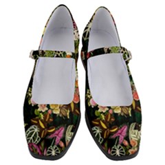 Tropical Pattern Women s Mary Jane Shoes by CoshaArt