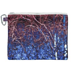 Autumn Fractal Forest Background Canvas Cosmetic Bag (xxl) by Amaryn4rt