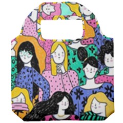 Women Foldable Grocery Recycle Bag by Sparkle