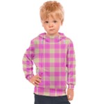 Pink Tartan 4 Kids  Hooded Pullover