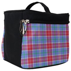 Pink Tartan 5 Make Up Travel Bag (big) by tartantotartanspink2