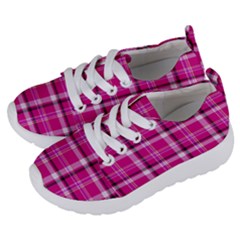 Pink Tartan-9 Kids  Lightweight Sports Shoes by tartantotartanspink2