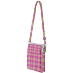 Pink Tartan 4 Multi Function Travel Bag