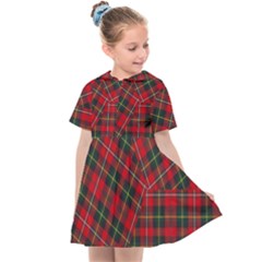 Boyd Modern Tartan Kids  Sailor Dress by tartantotartansred