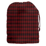 Tartan Red Drawstring Pouch (3XL)