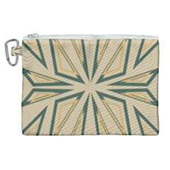 Abstract Pattern Geometric Backgrounds   Canvas Cosmetic Bag (xl) by Eskimos