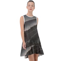 Olympus Mount National Park, Greece Frill Swing Dress by dflcprints