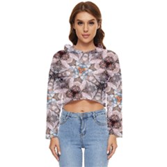 Digital Illusion Women s Lightweight Cropped Hoodie by Sparkle