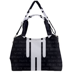 A Wordsearch For Our Times Double Compartment Shoulder Bag by WetdryvacsLair
