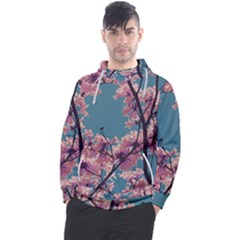 Colorful Floral Leaves Photo Men s Pullover Hoodie by dflcprintsclothing