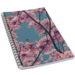 Colorful Floral Leaves Photo 5 5  X 8 5  Notebook by dflcprintsclothing