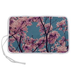 Colorful Floral Leaves Photo Pen Storage Case (s) by dflcprintsclothing