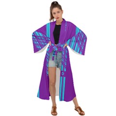 Fold At Home Folding Maxi Kimono by WetdryvacsLair
