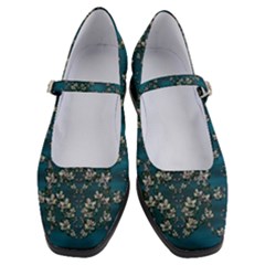 Waterlilies In The Calm Lake Of Beauty And Herbs Women s Mary Jane Shoes by pepitasart