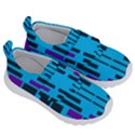 Abstract pattern geometric backgrounds Kids  Velcro No Lace Shoes View3