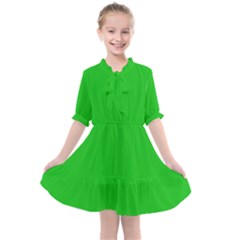 Plain Green Kids  All Frills Chiffon Dress