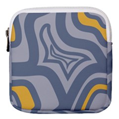 Abstract Pattern Geometric Backgrounds Mini Square Pouch by Eskimos