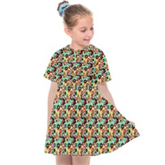 Color Spots Kids  Sailor Dress by Sparkle