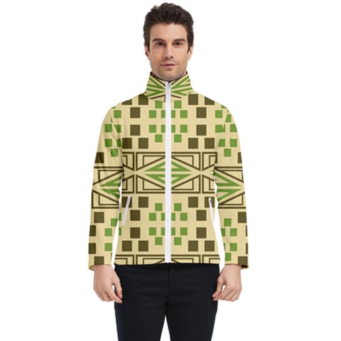 Abstract Pattern Geometric Backgrounds  Men s Bomber Jacket by Eskimos