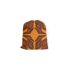 Abstract Pattern Geometric Backgrounds  Drawstring Pouch (xs) by Eskimos