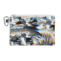 Rainbow Assault Canvas Cosmetic Bag (large) by MRNStudios