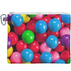 Bubble Gum Canvas Cosmetic Bag (xxxl) by artworkshop