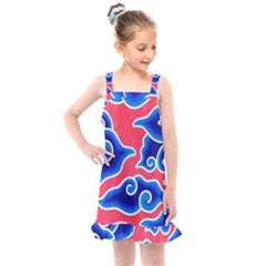 Batik Megamendung Kids  Overall Dress by artworkshop