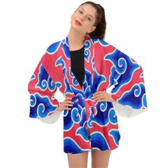 Batik Megamendung Long Sleeve Kimono by artworkshop