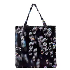 Bubble Grocery Tote Bag by artworkshop