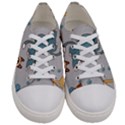 Cats Pattern Women s Low Top Canvas Sneakers View1