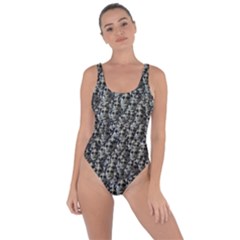 Creepy Head Motif Pattern Bring Sexy Back Swimsuit by dflcprintsclothing